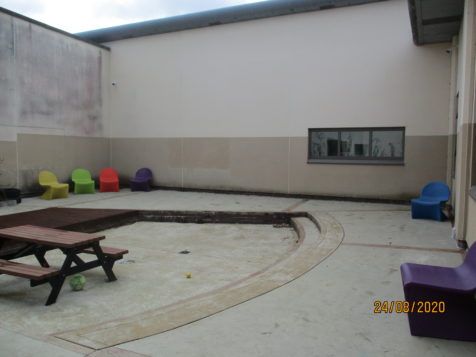 Empty Courtyard
